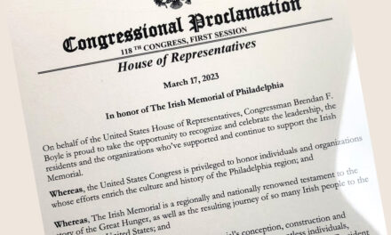 A Congressional Proclamation for the Memorial